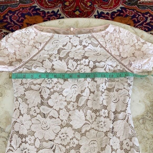 Vince Camuto Ballerina Pink Lace Sheath Dress - Picture 11 of 14